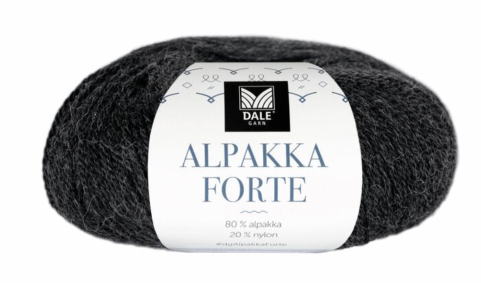 Alpakka Forte 710 Koks melert
