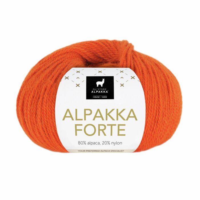 Alpakka Forte 740 Oransje
