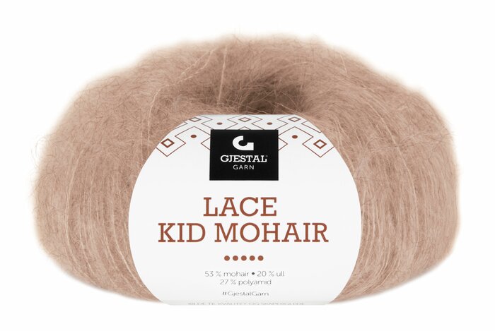Lace Kid Mohair 907 Beige melert
