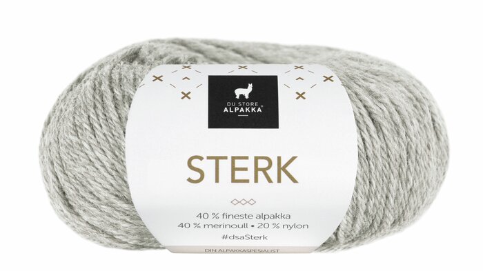 Sterk 841 Lys grå melert