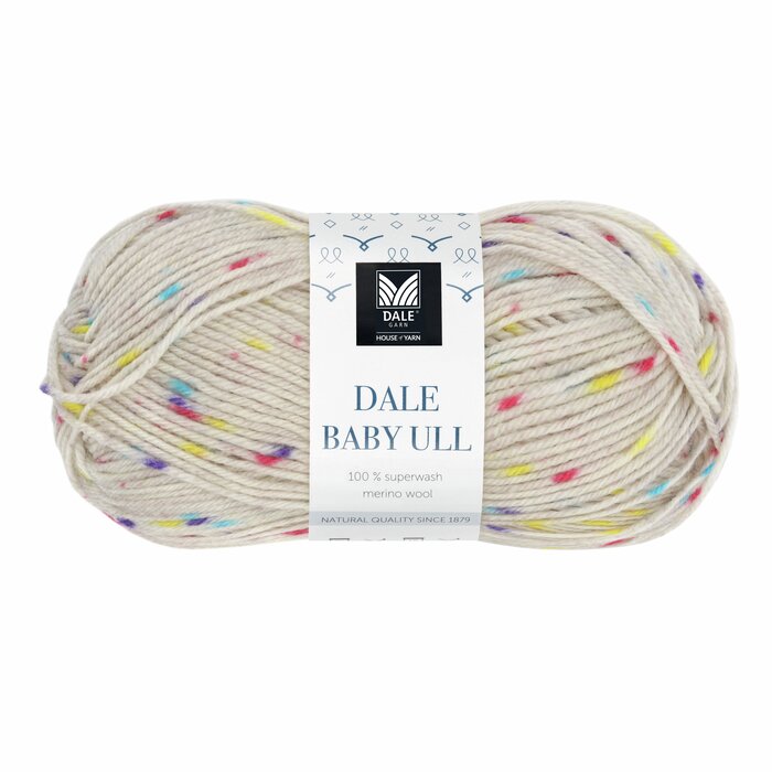 Dale Baby Ull 8551 Grå lollipop multi