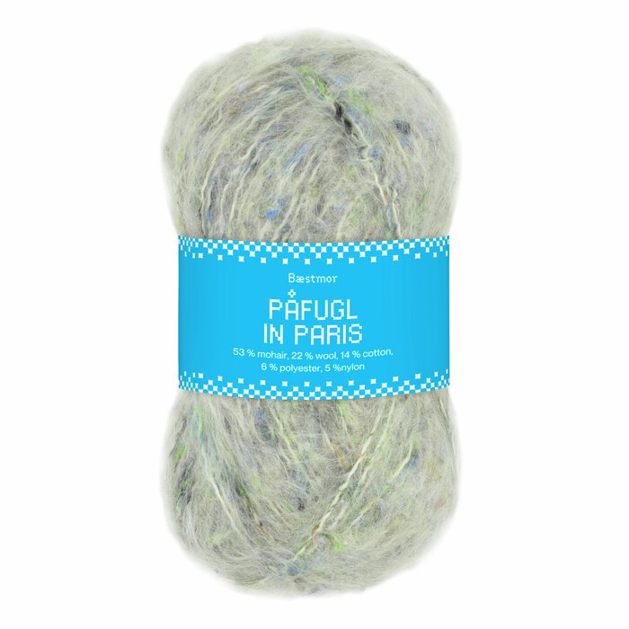 Påfugl in Paris 7970 Green tweed