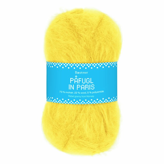 Påfugl in Paris 7947 Yellow