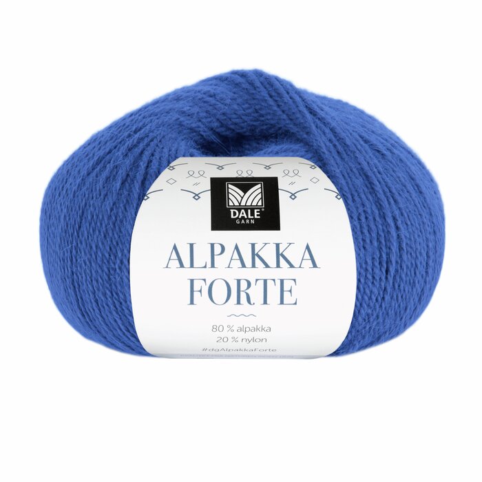 Alpakka Forte 746 Kongeblå