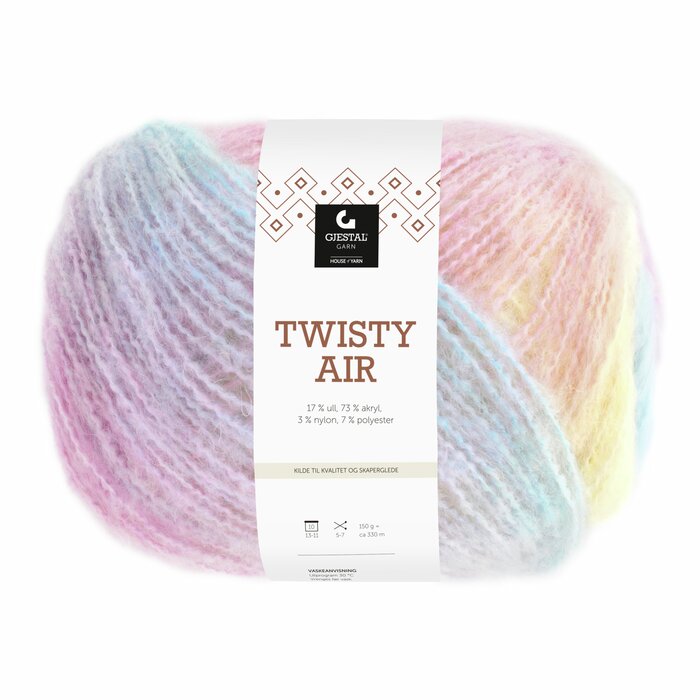 Twisty Air 9104 Pastell print