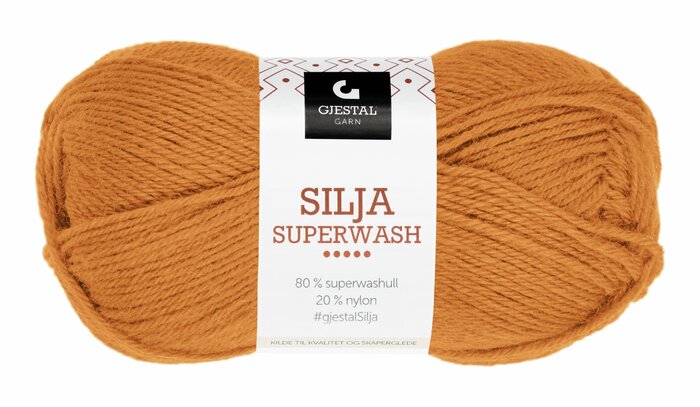 Silja Superwash 318 Varm gul