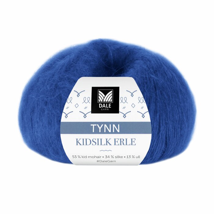 Thin KidSilk Erle 4036 Kongeblå