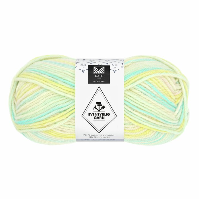 Eventyrlig Garn 7609 Karibiske striper