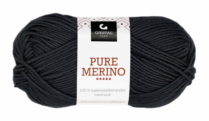 Pure Merino 101 Svart