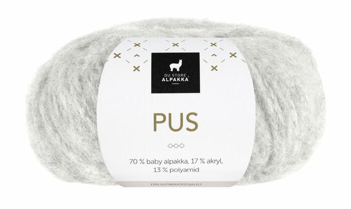 Pus 4011 Lys grå melert