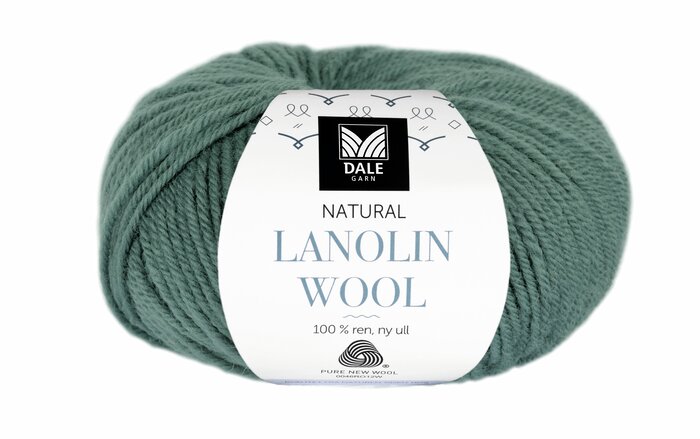 Lanolin Wool 1430 Grågrønn