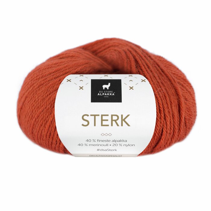 Sterk 842 Brent oransje