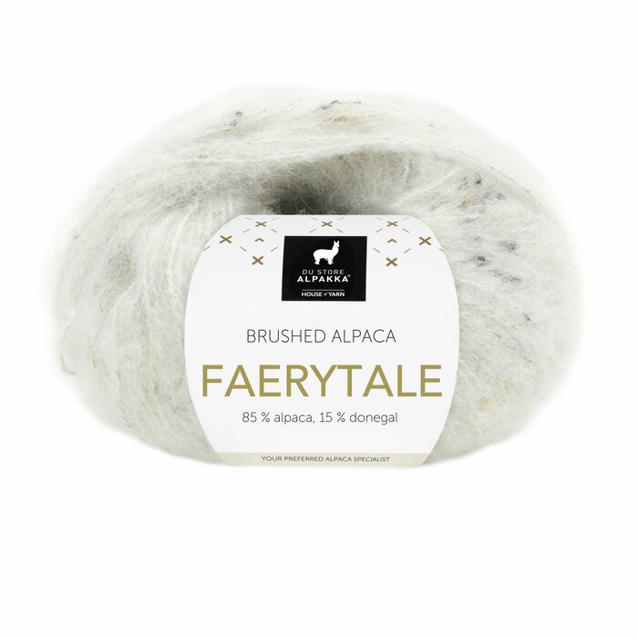 Faerytale 814 Hvit tweed