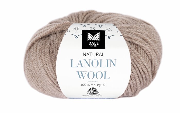 Lanolin Wool 1422 Beige melert