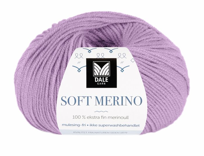 Soft Merino 3026 Lys lavendel