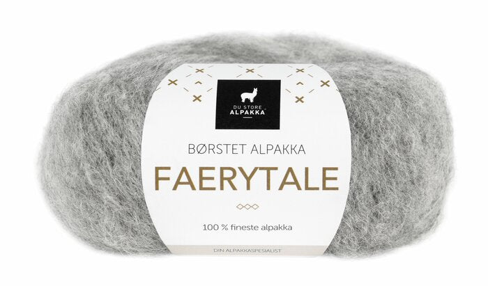 Faerytale 732 Lys grå melert