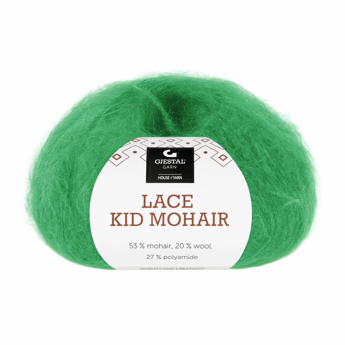 Lace Kid Mohair 922 Skarp grønn