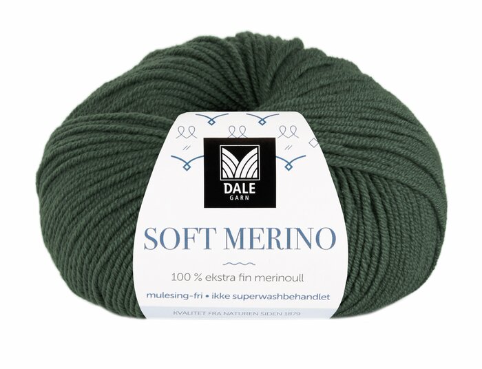 Soft Merino 3020 Flaskegrønn