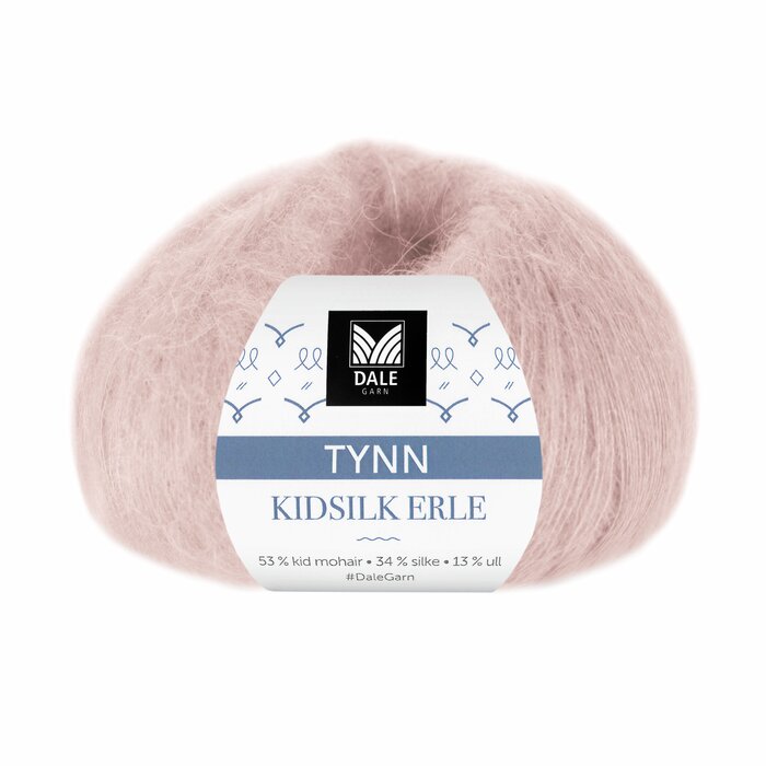 Thin KidSilk Erle 4040 Pudderrosa