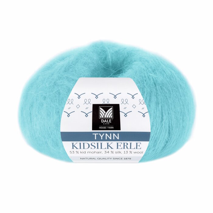 Thin KidSilk Erle 4042 Karibisk blå