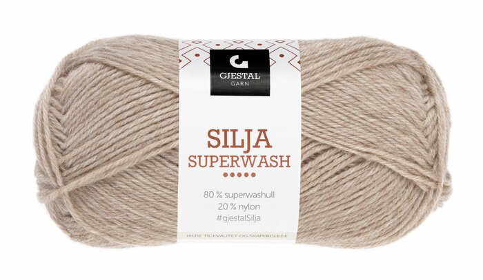 Silja Superwash 386 Beige melert