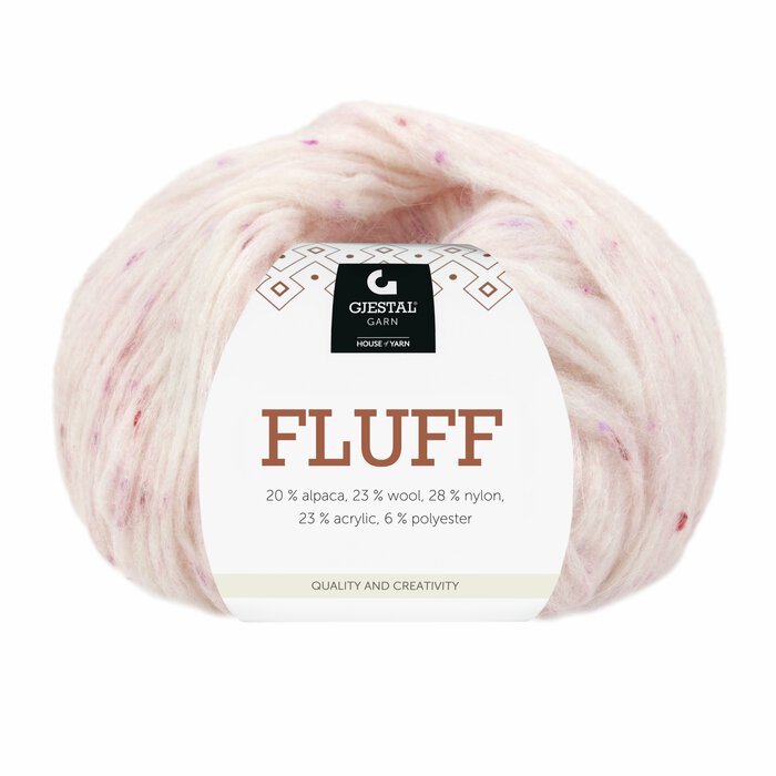 Fluff 426 Pink dots