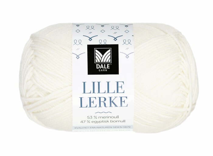Lille Lerke 17 Halvbleket hvit
