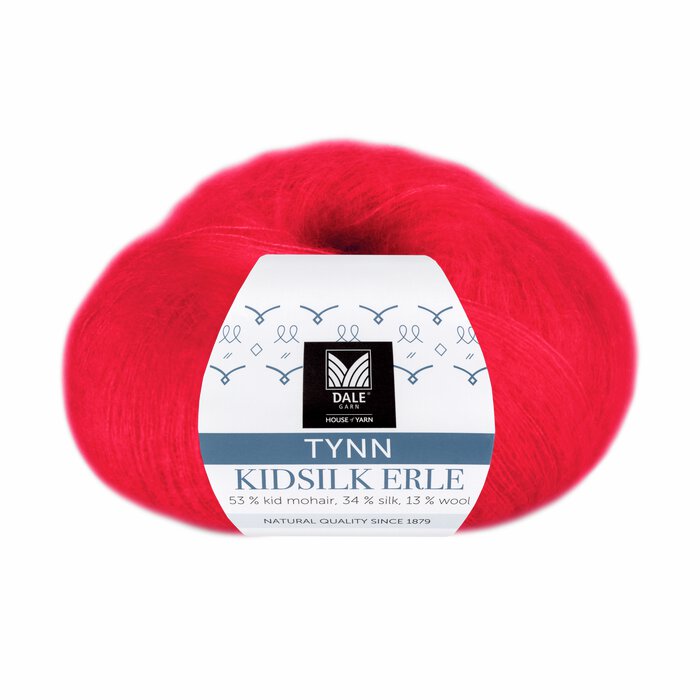 Thin KidSilk Erle 4049 Klar rød