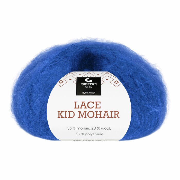 Lace Kid Mohair 923 Kongeblå
