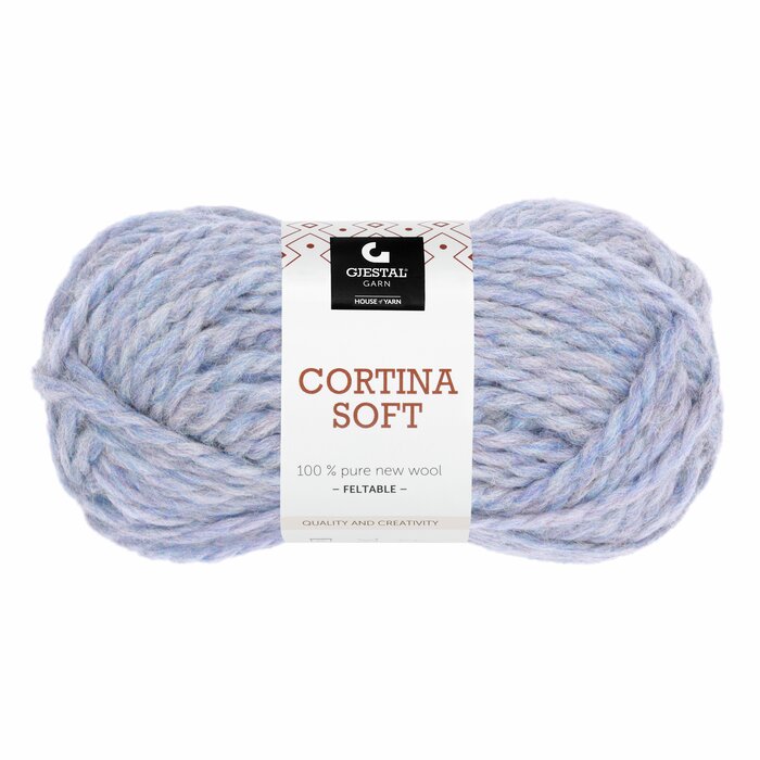 Cortina Soft 816 Blålilla melert