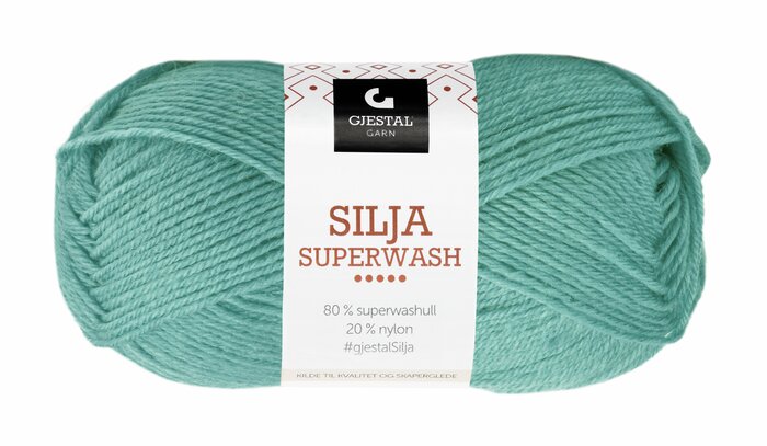 Silja Superwash 367 Blågrønn