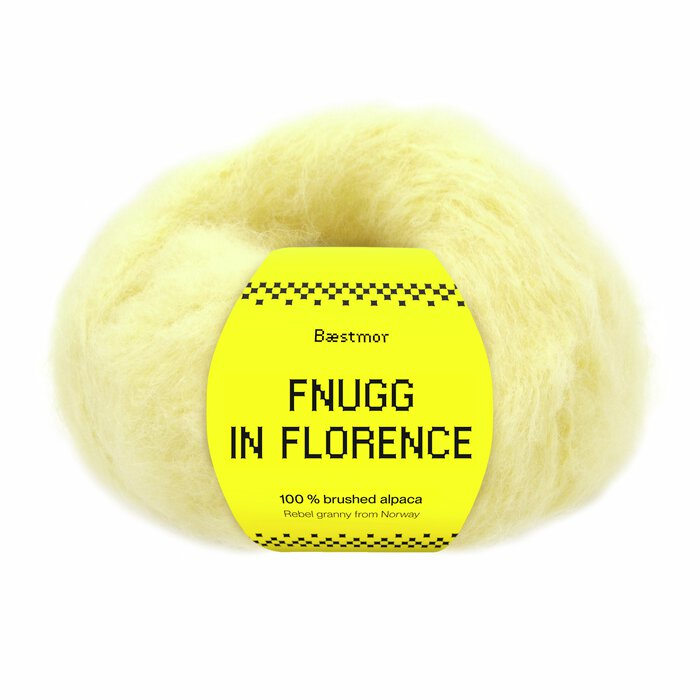 Fnugg in Florence 954 Light yellow