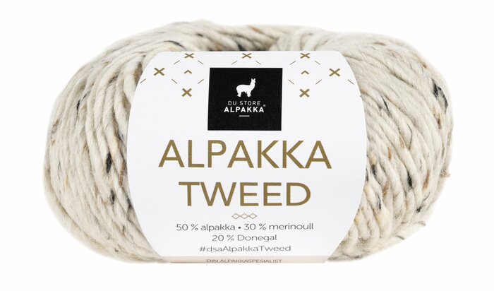 Alpakka Tweed 113 Natur