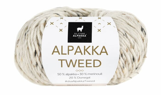 Alpakka Tweed 113 Natur