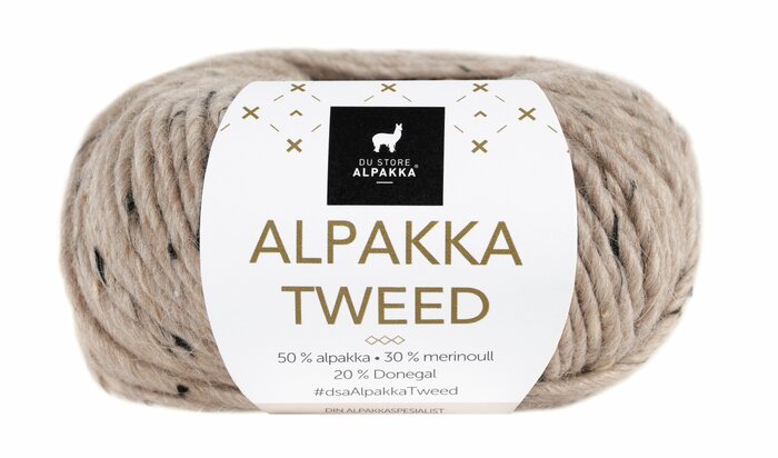 Alpakka Tweed 107 Beige