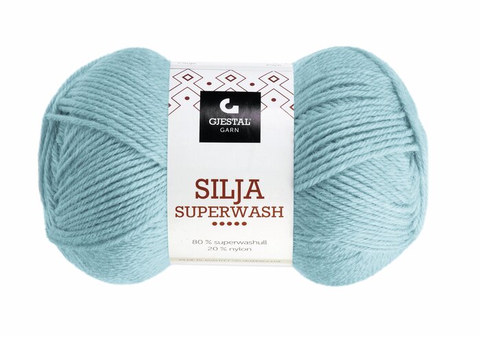 Silja Superwash 384 Dueblå