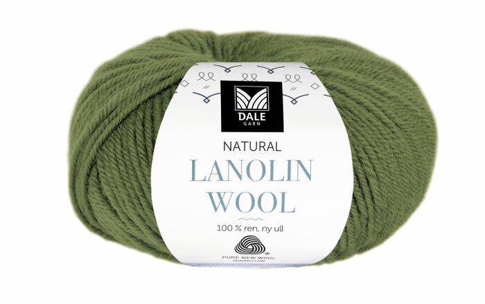 Lanolin Wool 1436 Oliven