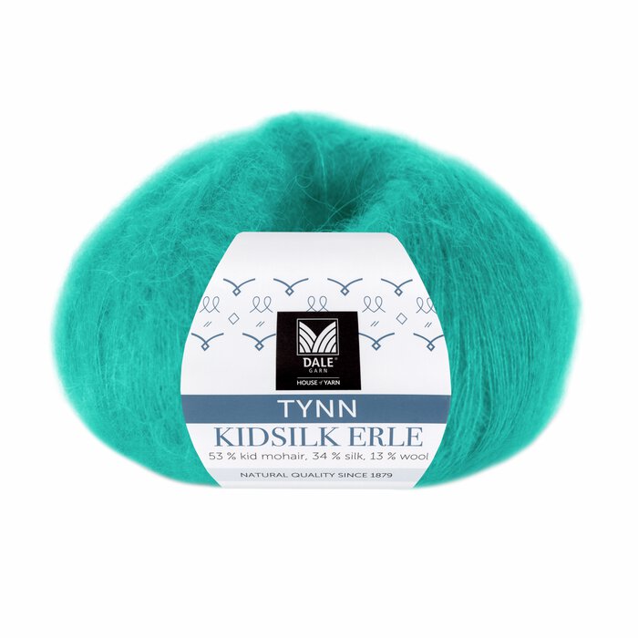 Thin KidSilk Erle 4044 Tropisk blå