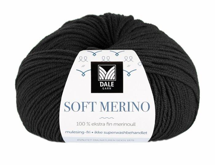 Soft Merino 3023 Svart