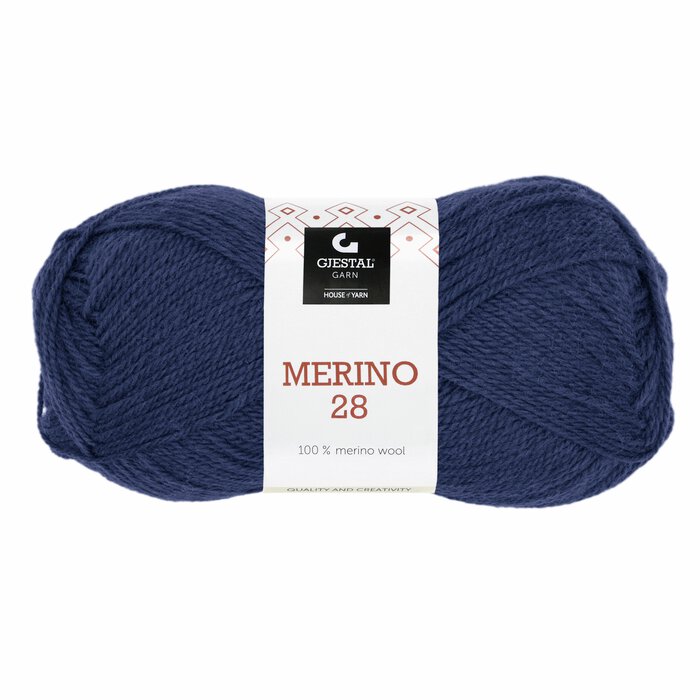 Merino 28 111 Mørk blå