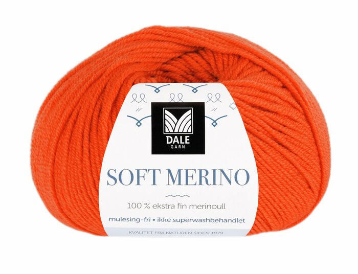 Soft Merino 3033 Oransje