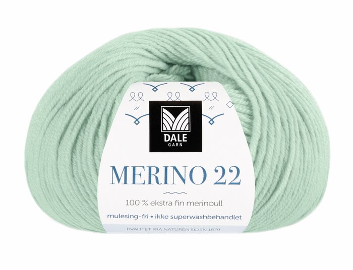 Merino 22 2032 Mintgrønn