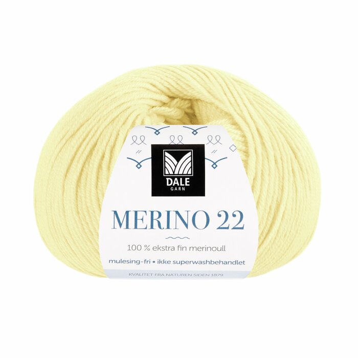 Merino 22 2038 Lys gul
