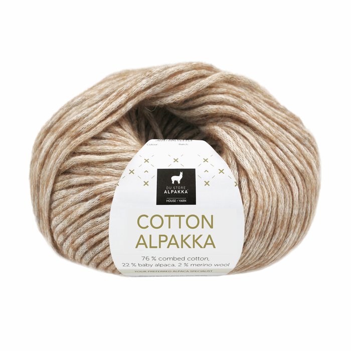 Cotton Alpakka 203 Brun mix