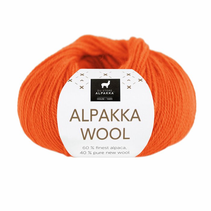 Alpakka Wool 571 Oransje