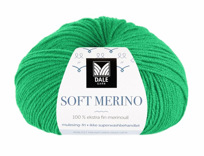 Soft Merino 3030 Skarp grønn