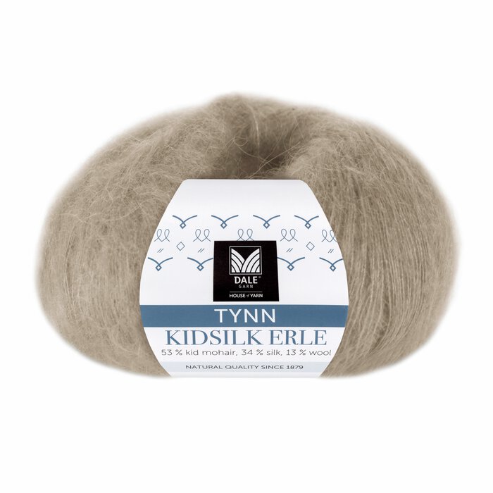 Thin KidSilk Erle 4054 Grå beige