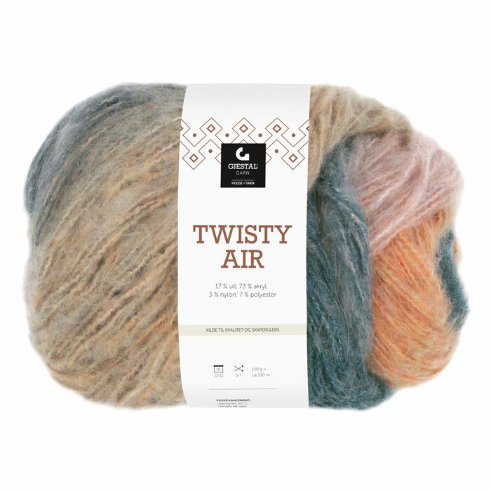 Twisty Air 9108 Rosa/Muldvarp print