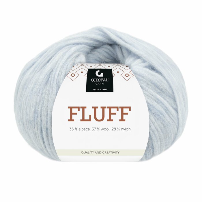 Fluff 407 Lys blå