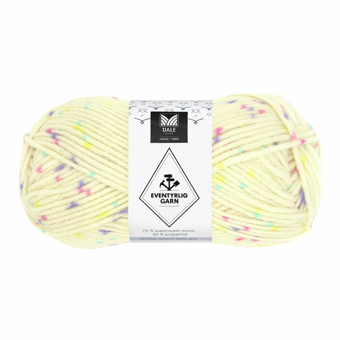 Eventyrlig Garn 7608 Lollipop dott
